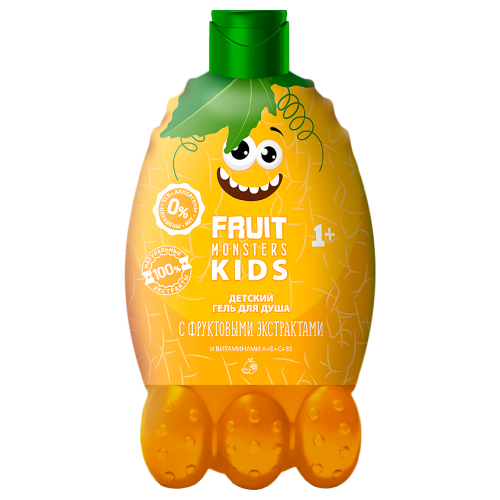 ФРУТОМОНСТРЫ гель д/душа детский дыня  400мл